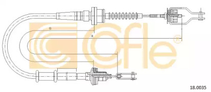Трос COFLE 18.0035