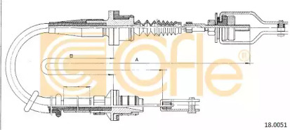 Трос COFLE 18.0052