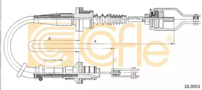 Трос COFLE 18.0053