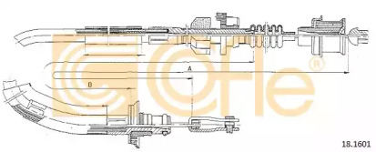 Трос COFLE 18.1601