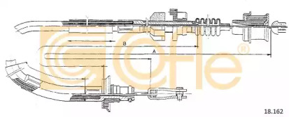 Трос COFLE 18.162