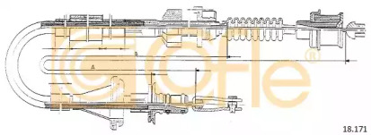 Трос COFLE 18.171