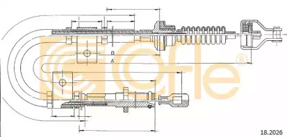 Трос COFLE 18.2026