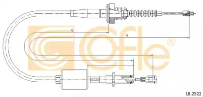 Трос COFLE 18.2522
