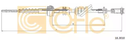 Трос COFLE 18.3010