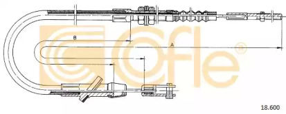 Трос COFLE 18.600