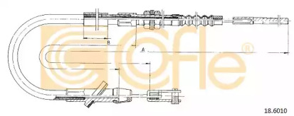 Трос COFLE 18.6010