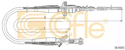 Трос COFLE 18.6102