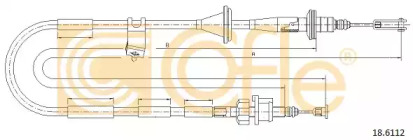 Трос COFLE 18.6112