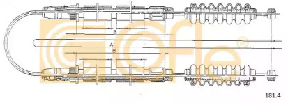 Трос COFLE 181.4
