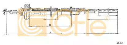 Трос COFLE 182.4