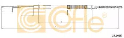 Трос COFLE 19.101E