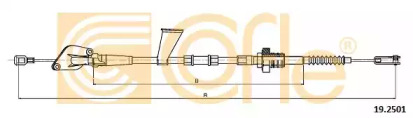 Трос, управление сцеплением COFLE 19.2501