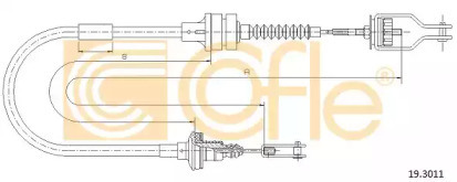 Трос COFLE 19.3011