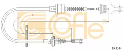 Трос COFLE 19.3144