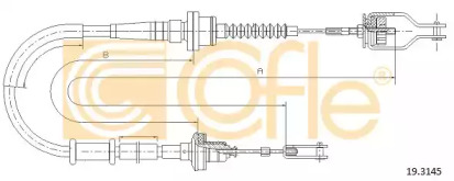 Трос COFLE 19.3145