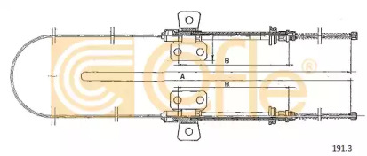 Трос COFLE 191.3