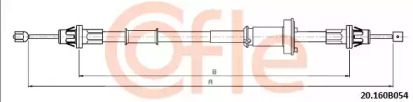 Трос COFLE 20.160B054