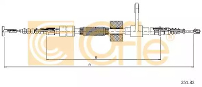 Трос COFLE 251.32