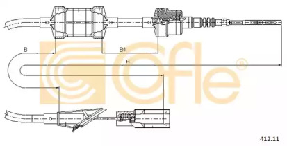 Трос COFLE 412.11