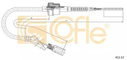 Трос COFLE 412.12