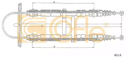Трос COFLE 421.6