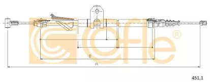 Трос COFLE 451.1