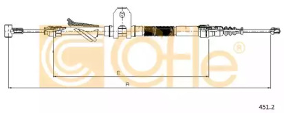 Трос COFLE 451.2