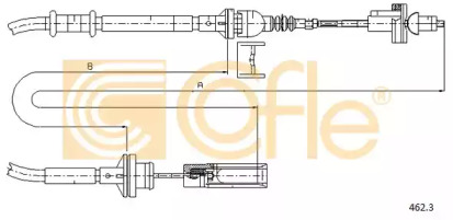 Трос COFLE 462.3