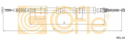 Трос COFLE 491.14