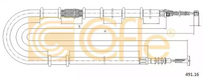 Трос COFLE 491.16