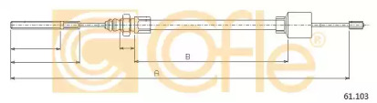 Трос COFLE 61.103