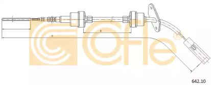 Трос COFLE 642.10