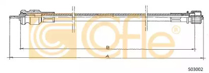 Вал COFLE S03002