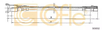 Вал COFLE S03032