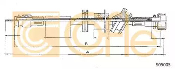 Вал COFLE S05005