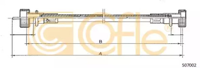 Вал COFLE S07002