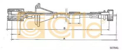 Вал COFLE S07041
