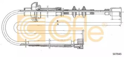 Вал COFLE S07045