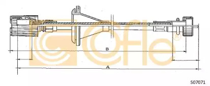 Вал COFLE S07071