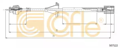 Вал COFLE S07122