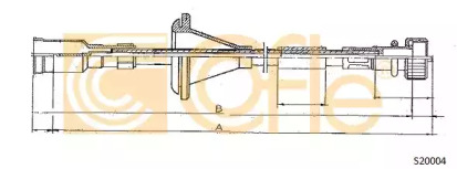 Вал COFLE S20004