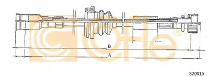 Вал COFLE S20015