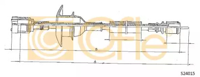 Вал COFLE S24015