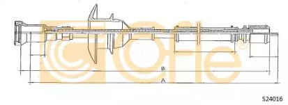 Вал COFLE S24016