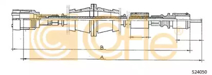 Вал COFLE S24050