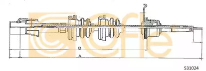 Вал COFLE S31024