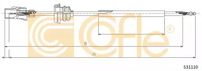 Вал COFLE S31110