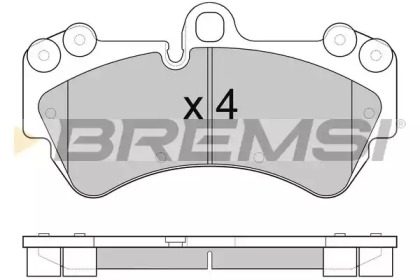 Комплект тормозных колодок BREMSI BP3098