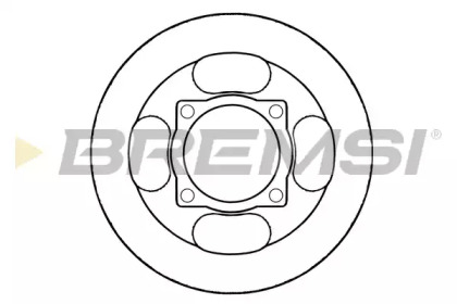 Тормозной диск BREMSI DBB917S